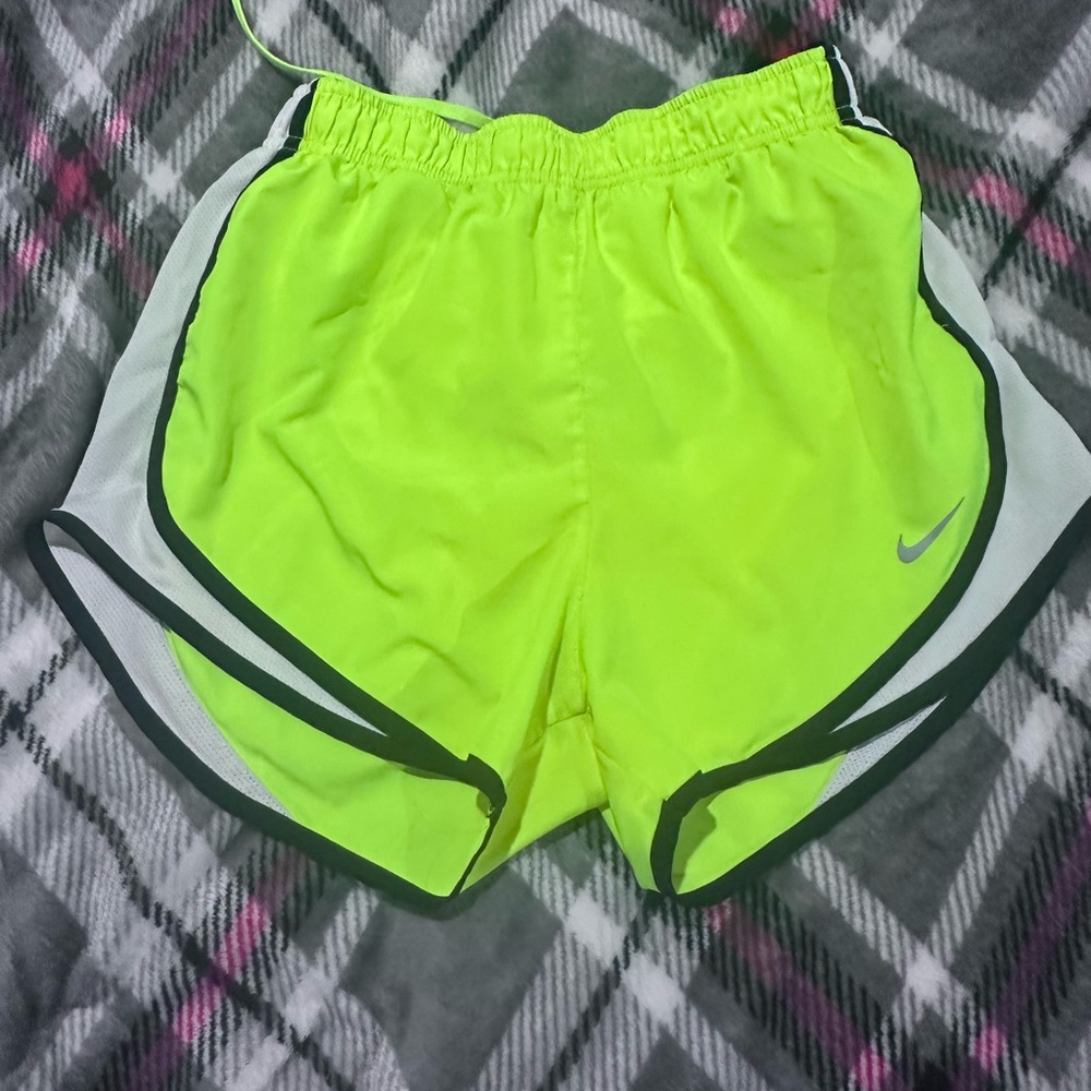 Nike Neon Yellow Athletic Shorts